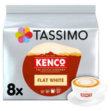 Tassimo Flat White coffee pods 8 pack (British brand)