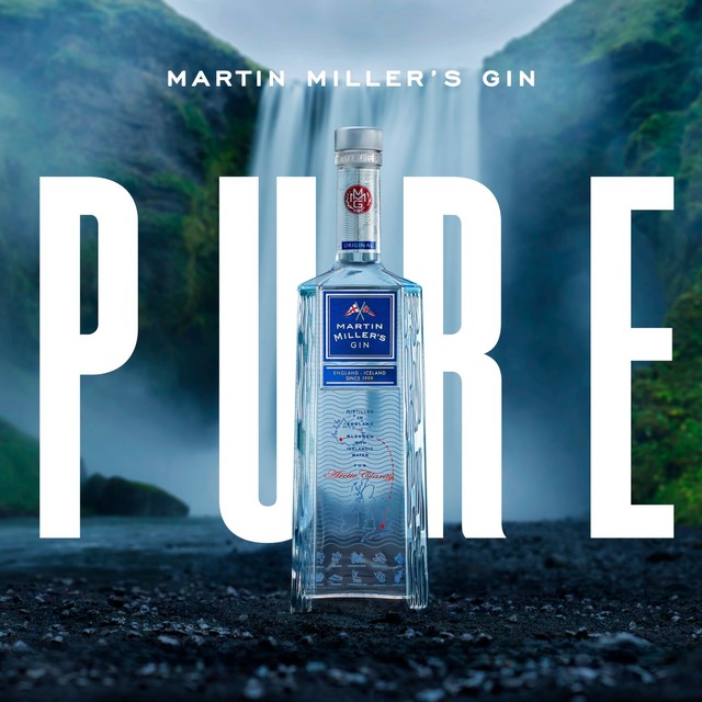 Martin Miller's Gin 70cl, imported from the UK