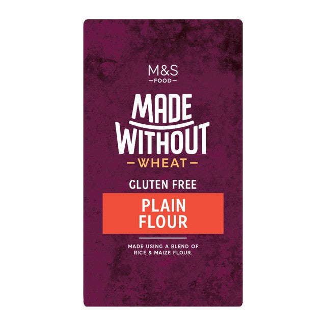 M&S gluten-free plain flour 1kg, imported from the UK