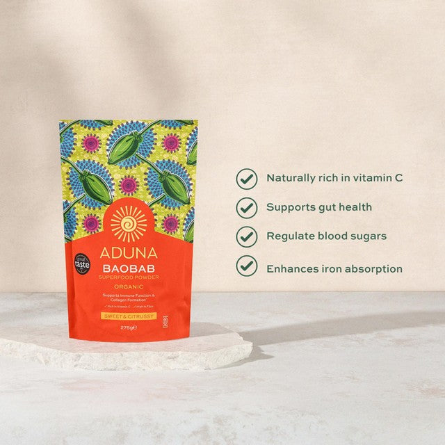 Aduna baobab powder 275g - British product