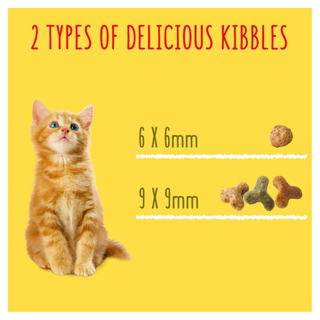 Go-Cat kitten chicken turkey and milk dry cat food 2kg, UK version