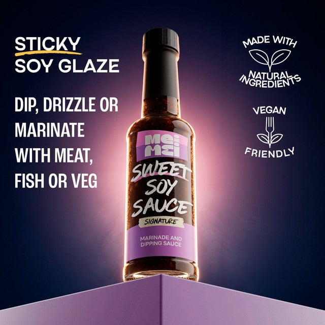 Mei Mei sweet soy sauce bottle (British brand)