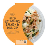 M&S Hot Smoked Salmon & Dill Dip 170g, imported from the UK