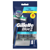 Gillette Blue 2 Plus disposable razors 8-pack, UK version