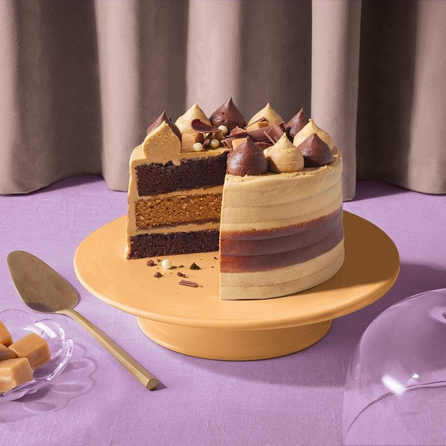 M&S Chocolate & Caramel Millionaire Cake 890g, imported from the UK