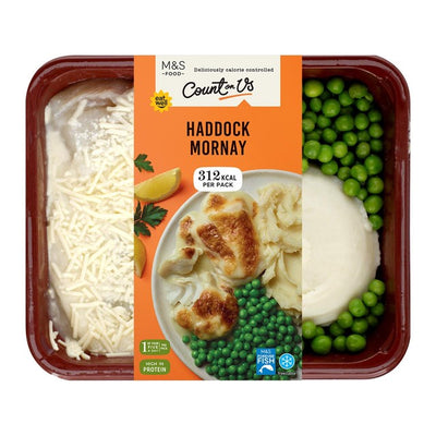 Plato preparado de eglefino Mornay de M&S, 380 g