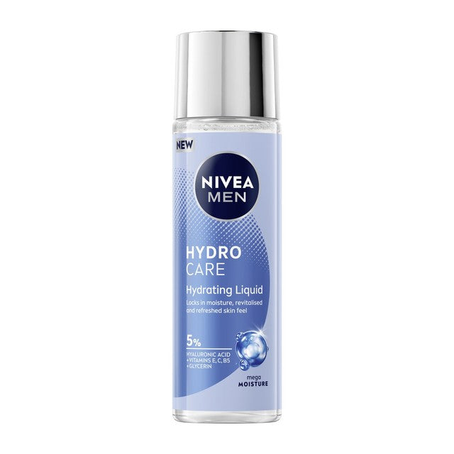 NIVEA MEN Hydro Care liquid moisturiser (British brand)