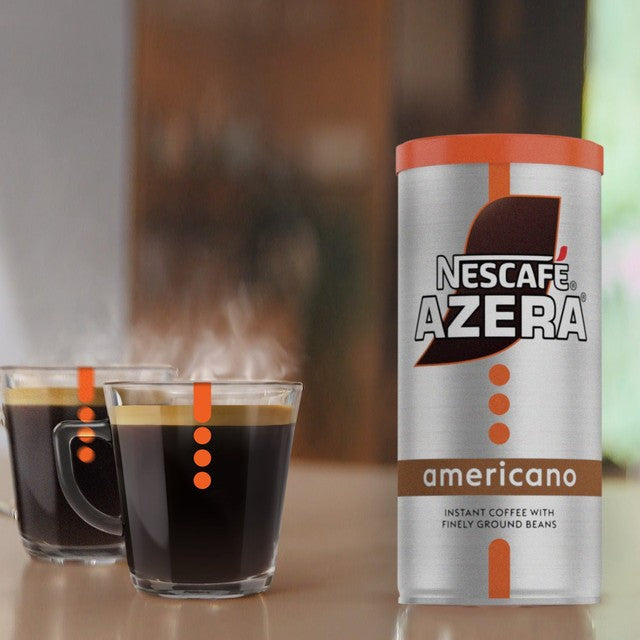 Nescafe Azera Americano instant coffee 140g, imported from the UK