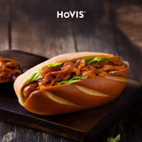 Hovis premium hot dog rolls 4 pack (British brand)