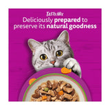 Whiskas adult Tasty Mix Chef's Choice wet cat food pouches 12 x 85g (British brand)