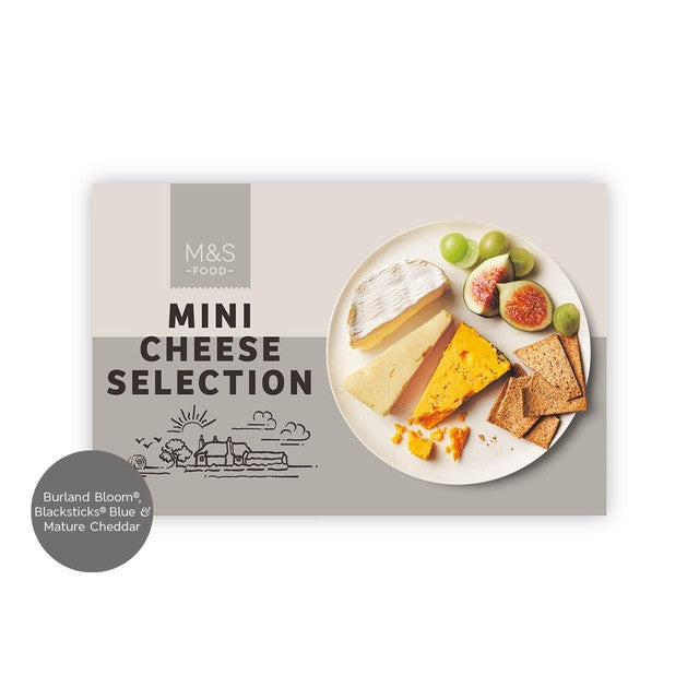 M&S Mini Osteutvalg 155g, importert fra Storbritannia