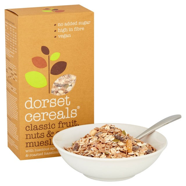 Dorset Cereals Classic Fruit Nuts Seeds Muesli 600g, imported from the UK