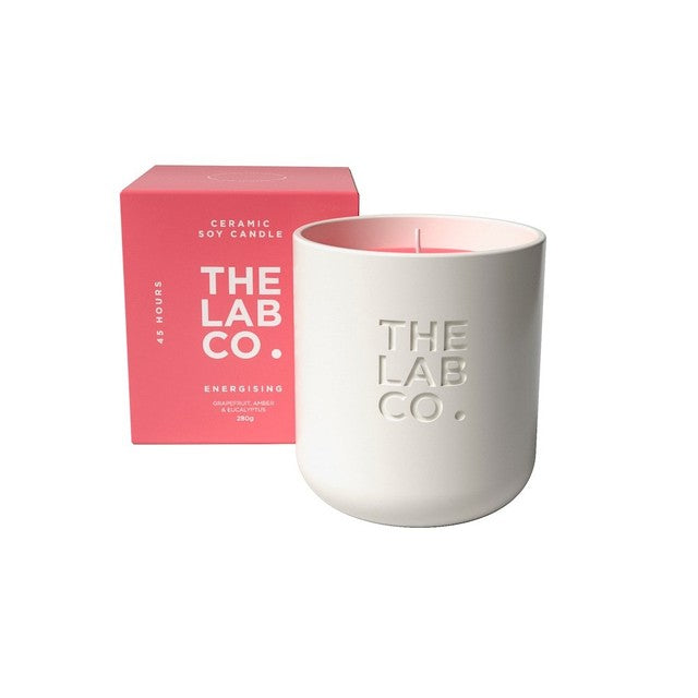 The Lab Co. Energising Ceramic Candle (British brand)