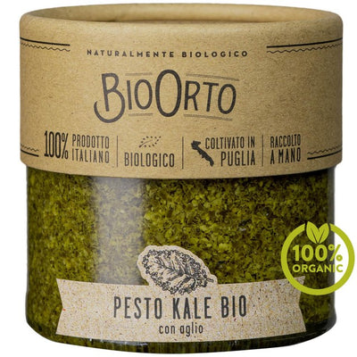 M&S Bio Orto Økologisk Grønnkål Pesto Saus 180 g - Kjøp på nett hos McGrocer