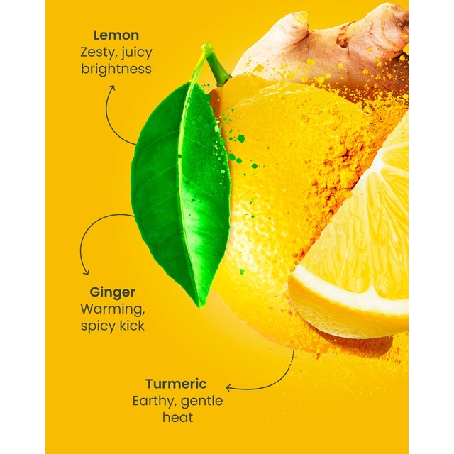 Good Earth Lemon, Ginger & Turmeric flavoured tea bags 15 count, UK version