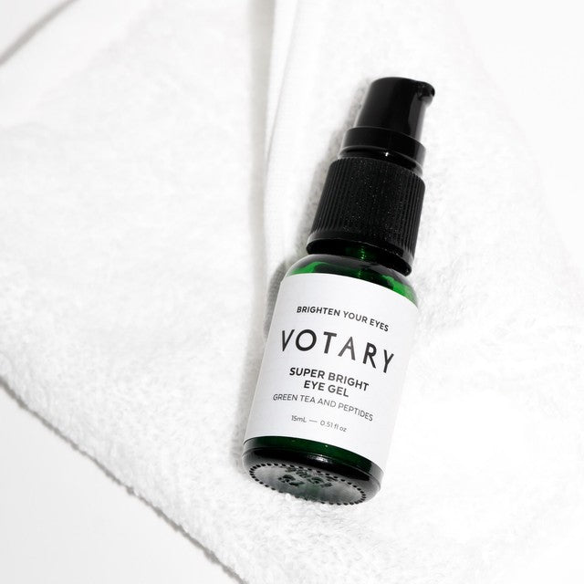 Votary Eye Gel Green Tea and Peptides 15ml (British brand)