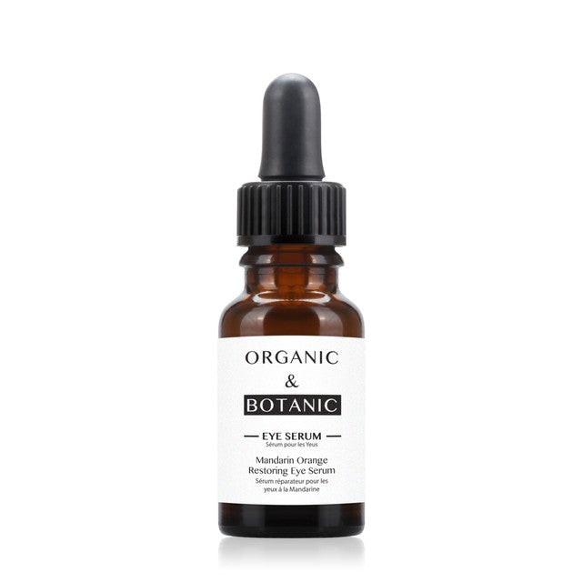 Organic & Botanic Mandarin Orange Brightening Eye Serum 15ml, imported from the UK