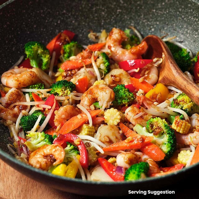 Ocado frozen stir fry mix 650g, imported from the UK