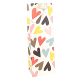 Caroline Gardner hearts bottle gift bag - British product