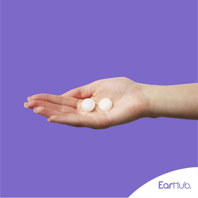 EarHub Sleepwell Soft Silicone Earplugs 12 pair - British product