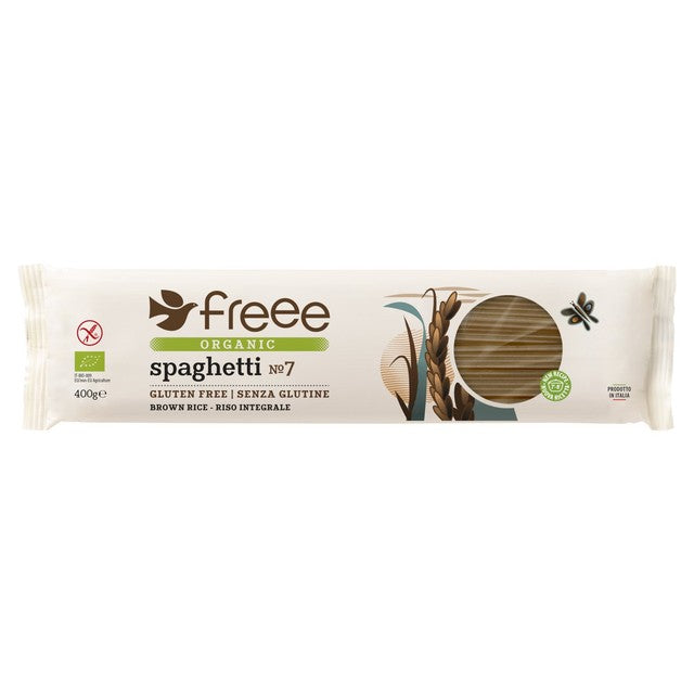Freee Gluten Free Organic Brown Rice Spaghetti 400g - British product