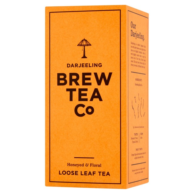 Brew Tea Co Darjeeling loose leaf tea 113g - British product