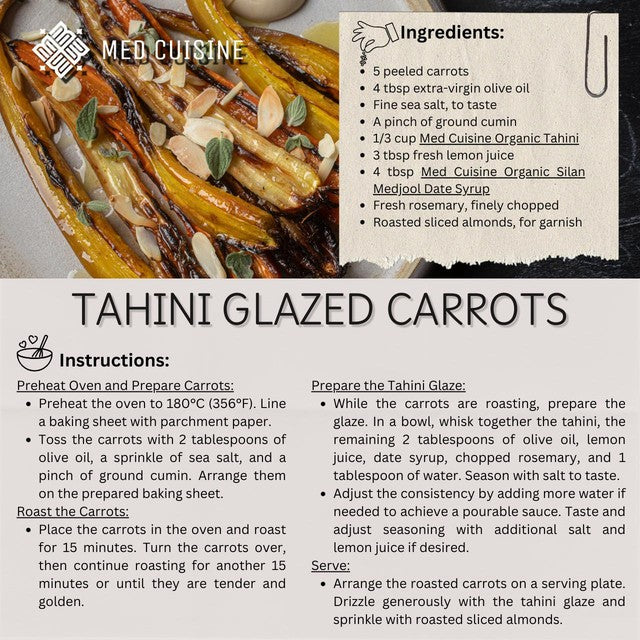Med Cuisine Organic Tahini Sauce 310g, imported from the UK