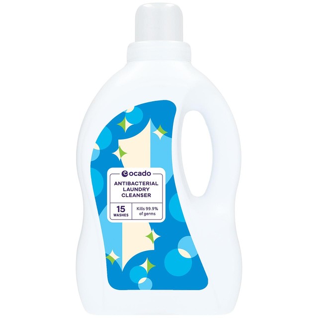 Ocado Antibacterial Laundry Cleanser 1.5L, imported from the UK