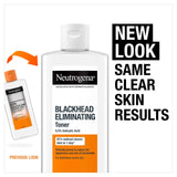 Neutrogena blackhead eliminating toner with 0.5% salicylic acid 200ml, imported from the UK