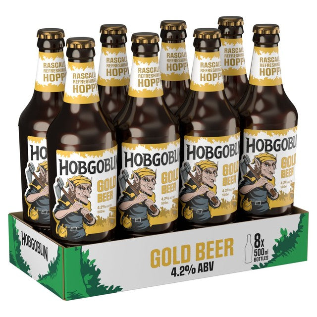 Hobgoblin Gold Ale 500ml, UK version
