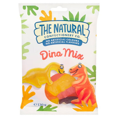 M&S The Natural Confectionery Co. Dino Mix Fruit Flavoured Gums 130g- Buy online at McGrocer
