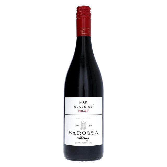 M&S Barossa Shiraz red wine 75cl, imported from the UK