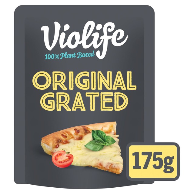 VIOLIFE Original Grated Vegan Cheese Alternative 175g (British brand)