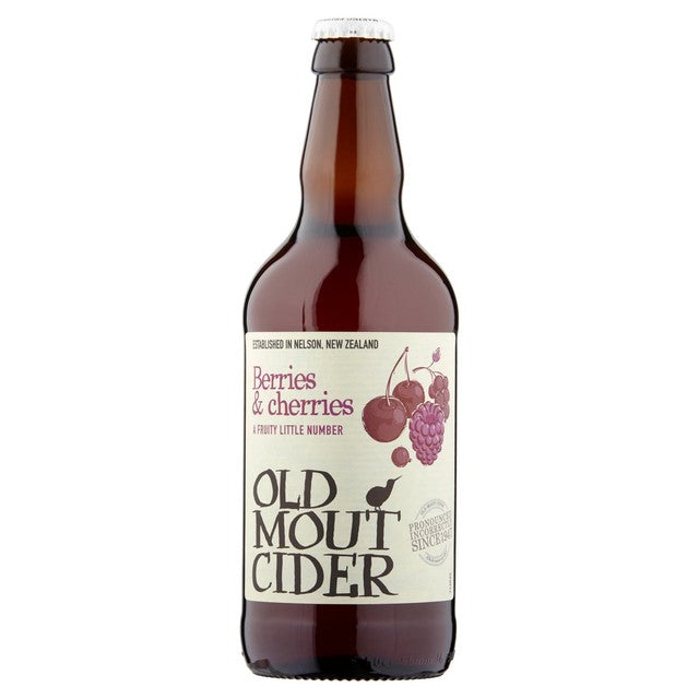Old Mout berries & cherries cider 500ml, imported from the UK