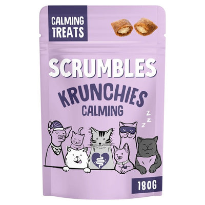 M&S Scrumbles Calming Krunchies Cat Treats- Buy online at McGrocer