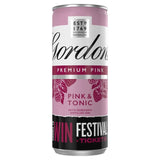 Gordon's pink gin and tonic 250ml can, UK version