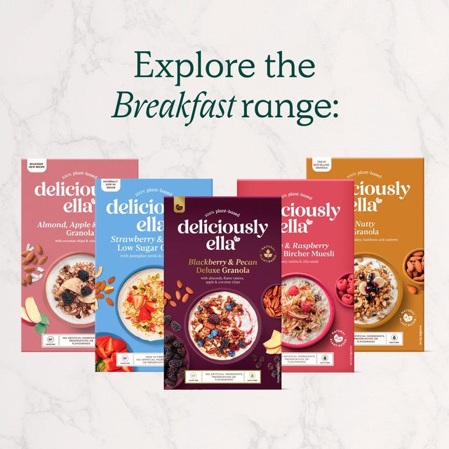 Deliciously Ella blackberry & pecan granola 350g - British product