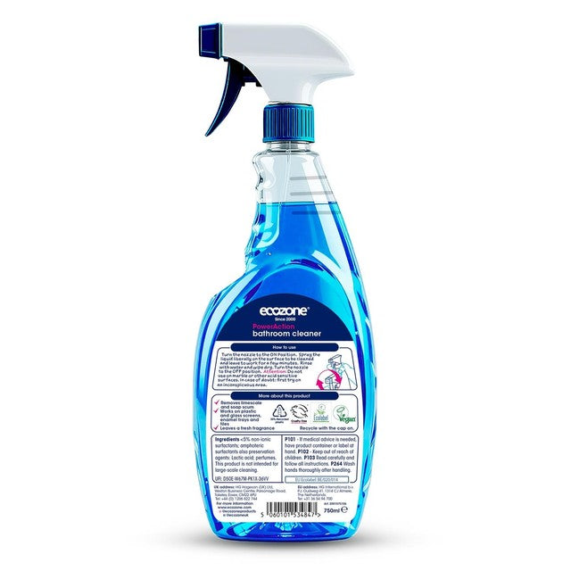Ecozone bathroom cleaner 750ml - British product