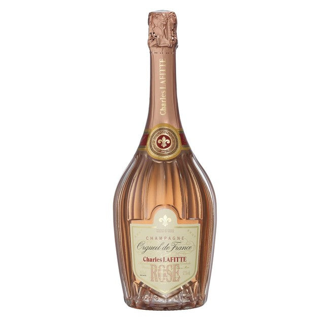 Charles Lafitte Orgueil De France Rose Champagne NV 75cl - British product