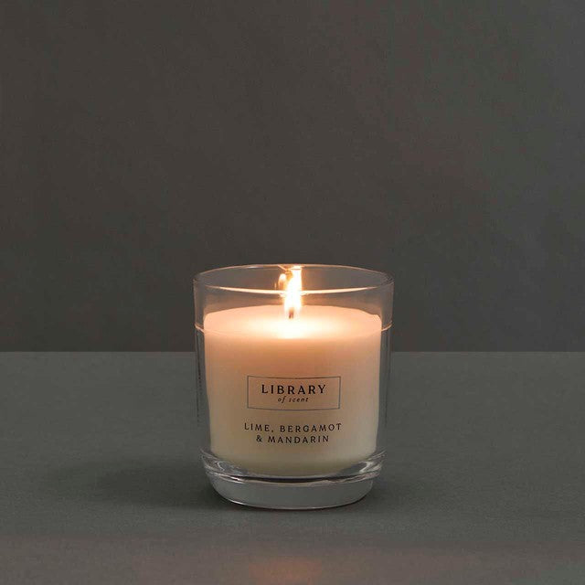 M&S citrus scented candle in glass jar - British product