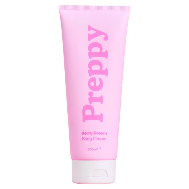 Preppy Berry Dream body cream 250ml, imported from the UK