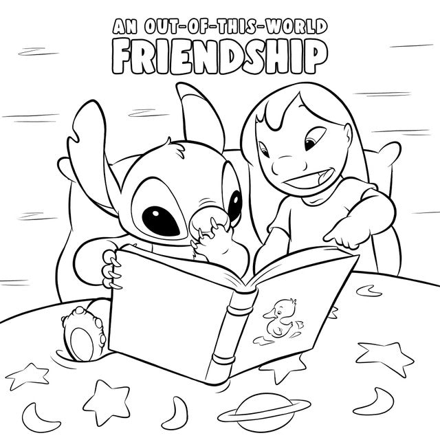 Igloo Books Disney Colourmania Besties colouring set 23cm - British product