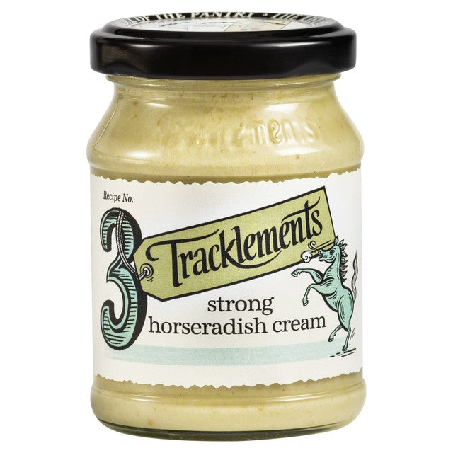 Tracklements Strong Horseradish Cream 140g (British brand)