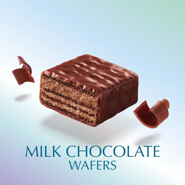 Lindt milk chocolate choc wafer sharing box 130g, UK version