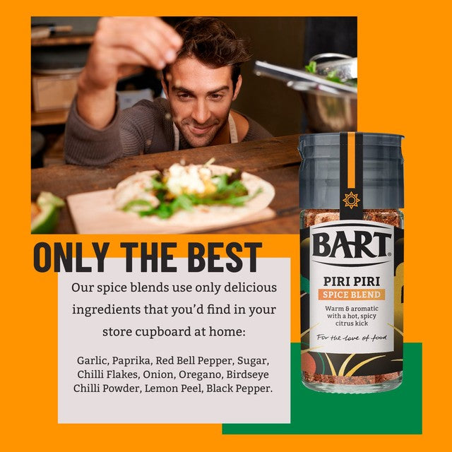 Bart piri piri spice blend 45g - British product