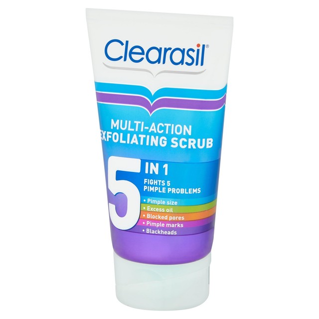 Clearasil multi-action exfoliating face scrub 150ml - British product