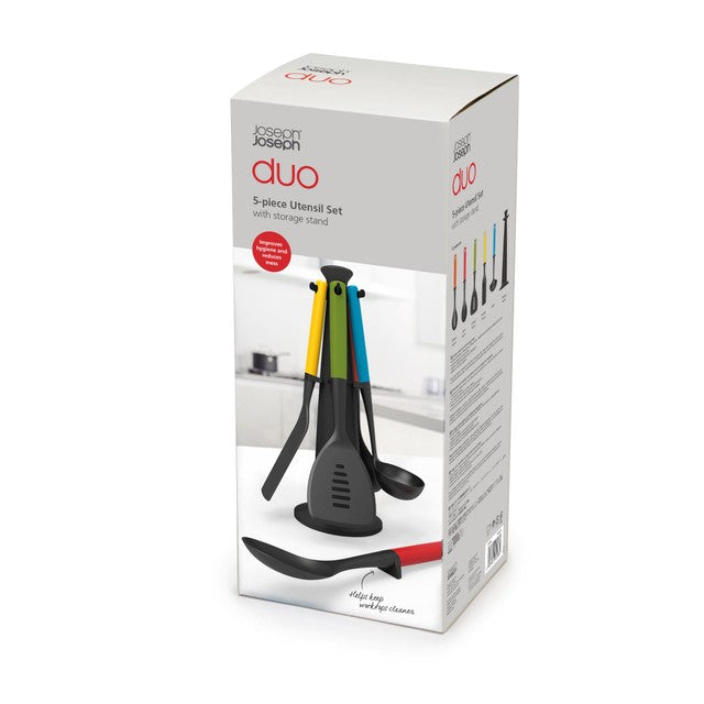 Joseph Joseph Duo Colour Utensil Carousel Set, UK version