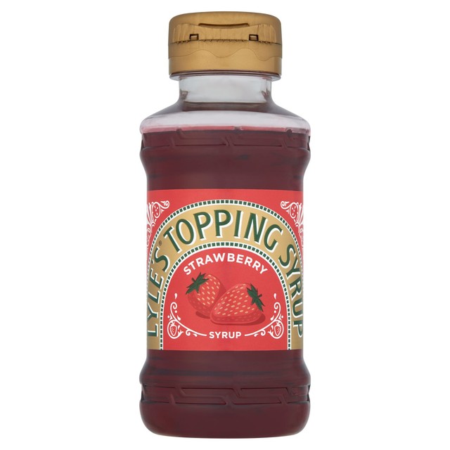 Lyle's squeezy strawberry syrup 325g, UK version