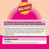 Walkers Baked Prawn Cocktail Crisps 6 x 22g (British brand)