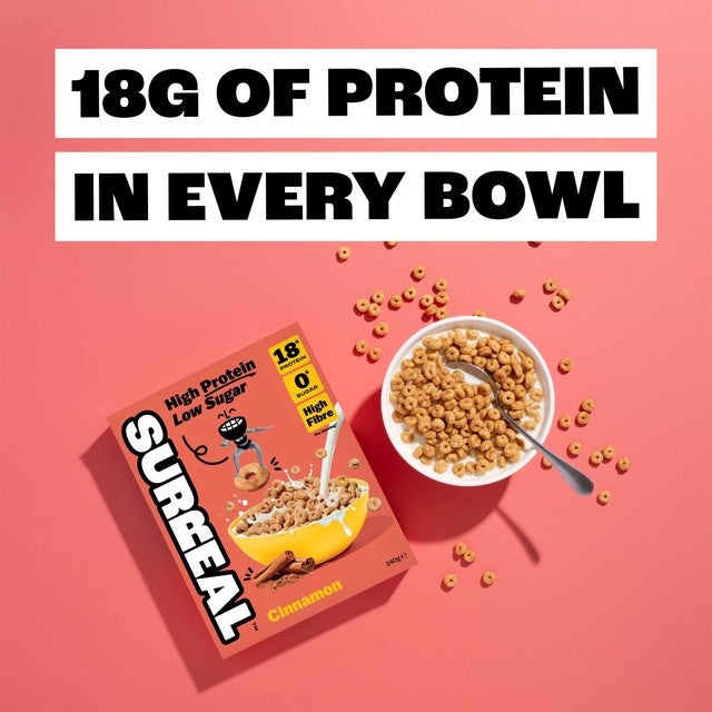 Surreal cinnamon cereal 240g (British brand)